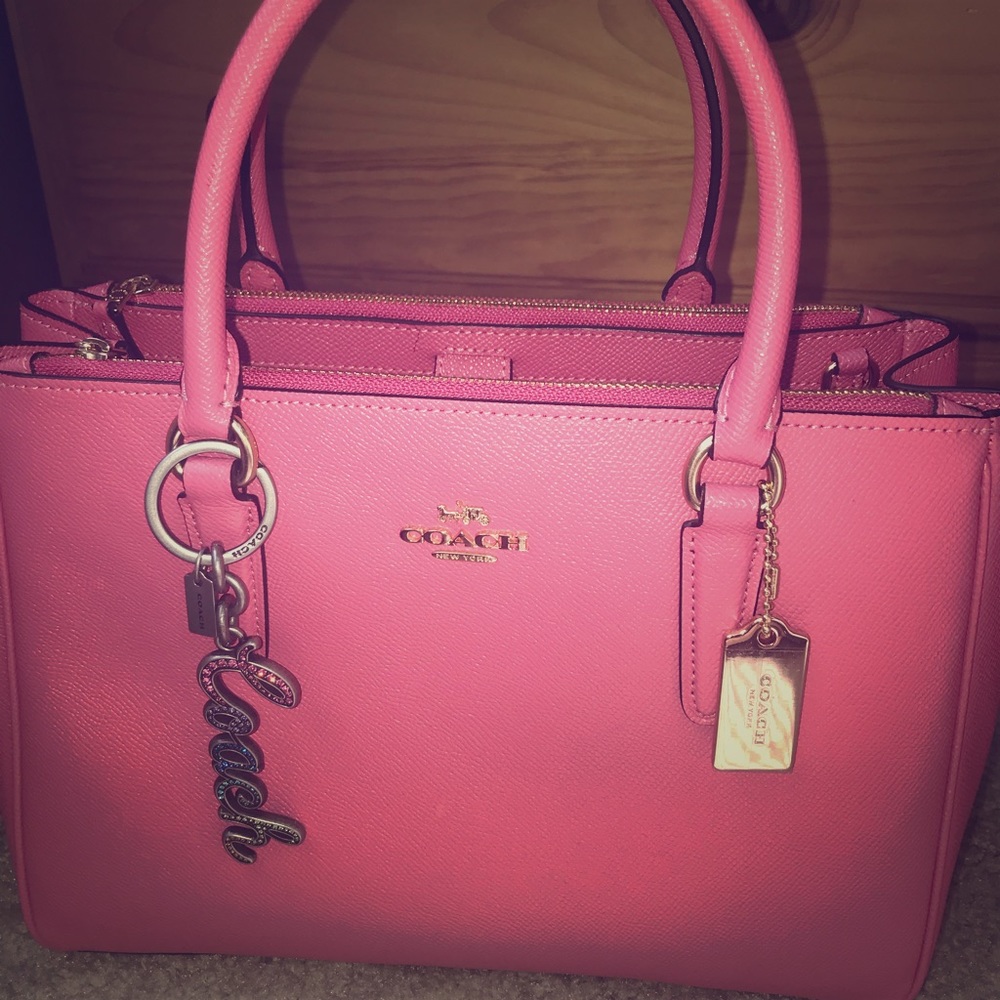 Coach pink purse
